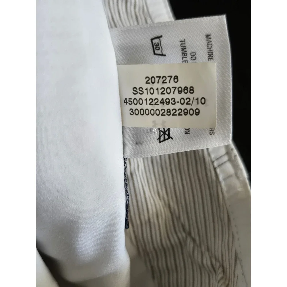 Under Armour Mens White‎ Plaid Performance Golf Shorts 38R SS101207968